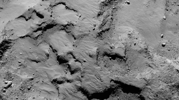 Philae s primary landing site mosaic large