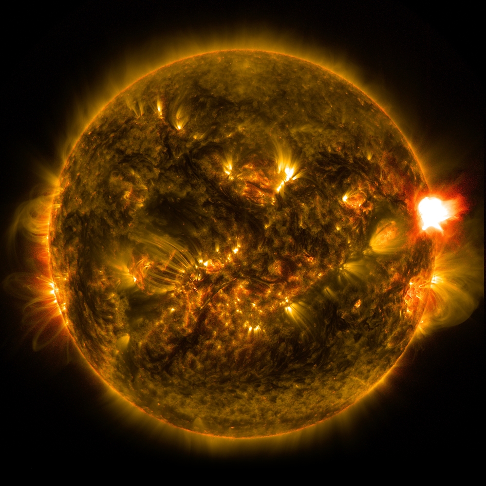 First Notable Solar Flare of…