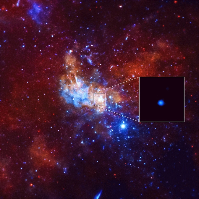Astronomers have detected the largest X-ray flare ever from the supermassive black hole at the center of the Milky Way using NASA’s Chandra X-ray Observatory. This event was 400 times brighter than the usual X-ray output from the black hole.
