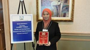 The award presented during a special Awards Luncheon event