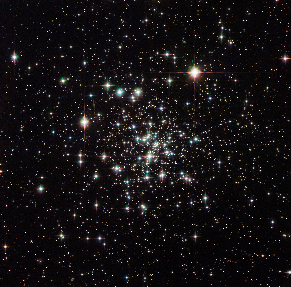 An ancient globular cluster captured by Hubble