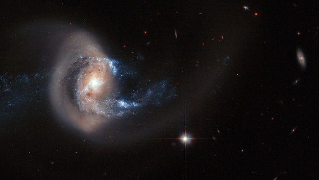 Hubble image of NGC 7714