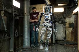 US Navy disclosed a firefighting Humanoid Robot