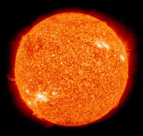 The Sun by the Atmospheric Imaging Assembly of NASA's Solar Dynamics Observatory. Credit: NASA