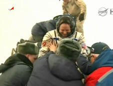 Space Station Crew Returns to…