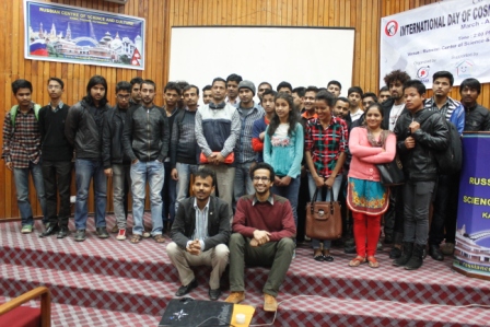 Celebrating ‘International Day of Cosmonautics and Aviation 2015’ in Nepal
