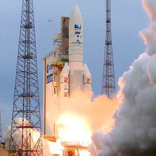 Ariane 5’s second launch of…