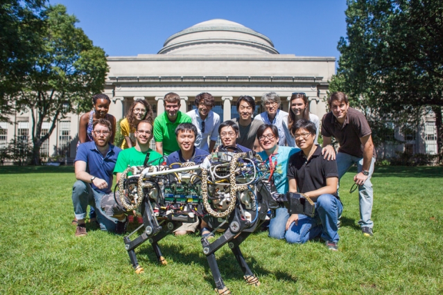 MIT cheetah robot lands the running jump