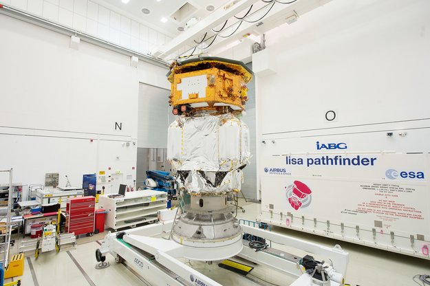 LISA Pathfinder launch composite at IABG s space test centre large