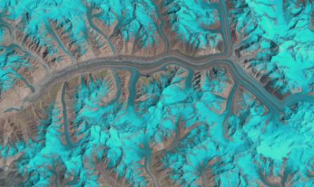 Timelapse from space reveals glacier…
