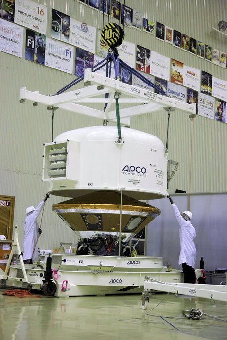 The ExoMars 2016 Schiaparelli module…