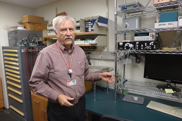 Lab keeps cancer treatment radiation machines hones