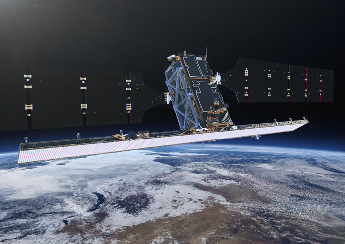 Sentinel 1 in orbit node full image 2