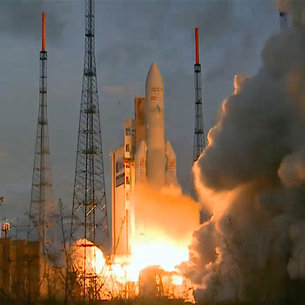 Ariane 5 delivers its heaviest commercial payload