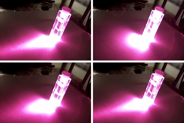 Mixing solids and liquids enhances optical properties of both