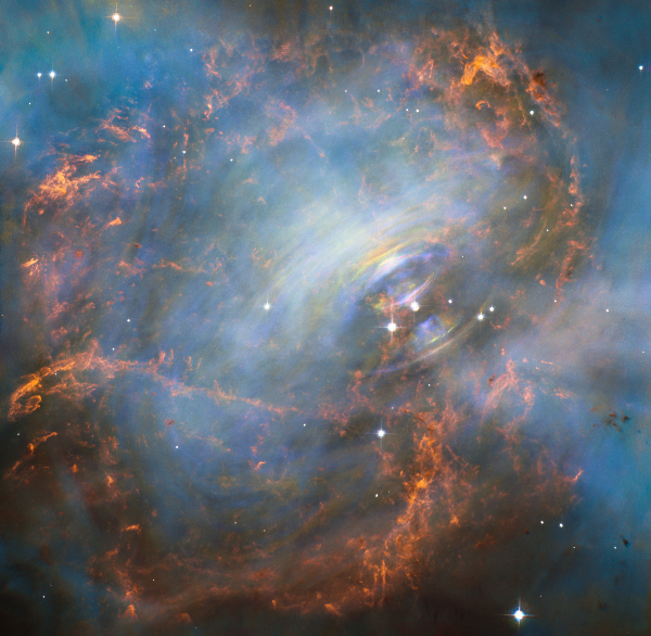 The crab Nebula as never seen before