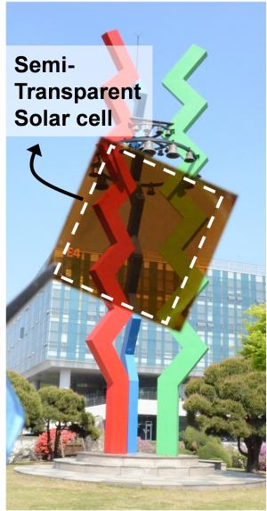 KAIST Team Develops Semi-transparent Solar Cells with Thermal Mirror Capability