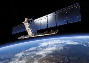Copernicus Sentinel-1A satellite hit by space particle