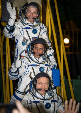 Three New Crew Members Arrive at International Space Station