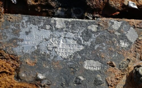 UW search team recovers remains of airman missing since WWII 4 MIA gun serial