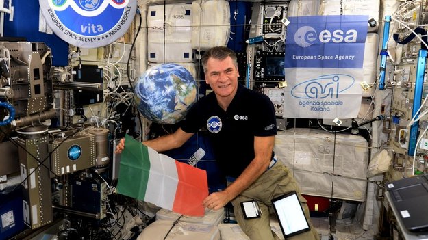 Paolo Nespoli returned to Earth