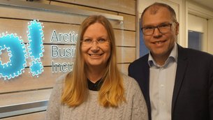 ESA incubators ranked among world's best 2 Kristina Oehman and Jens Lundstroem from ABI Sweden medium