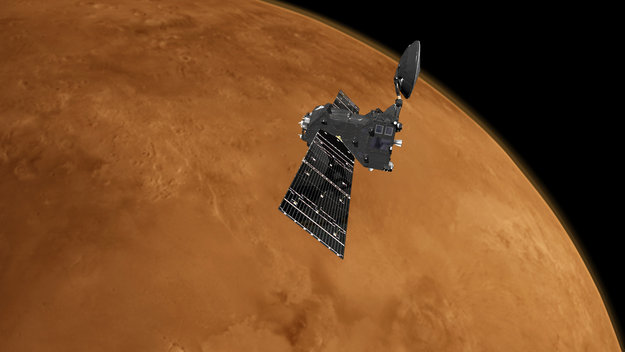 ExoMars poised to start science mission 3 Trace Gas Orbiter at Mars large