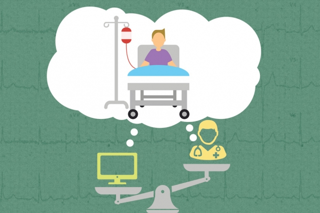 Doctors rely on more than just data for medical decision making