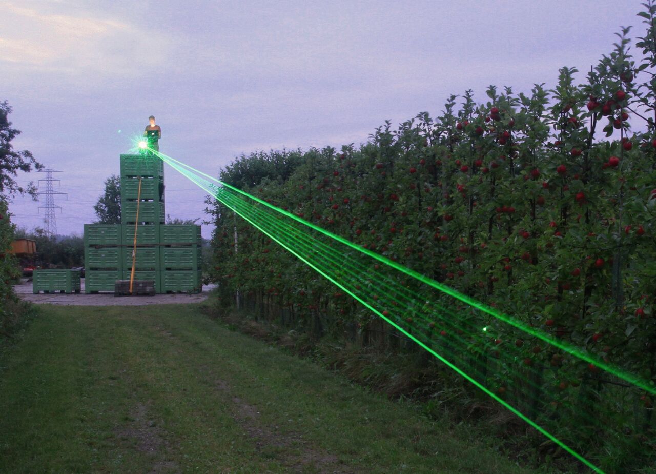 South American Farmers Protect Their Crops With Lasers﻿