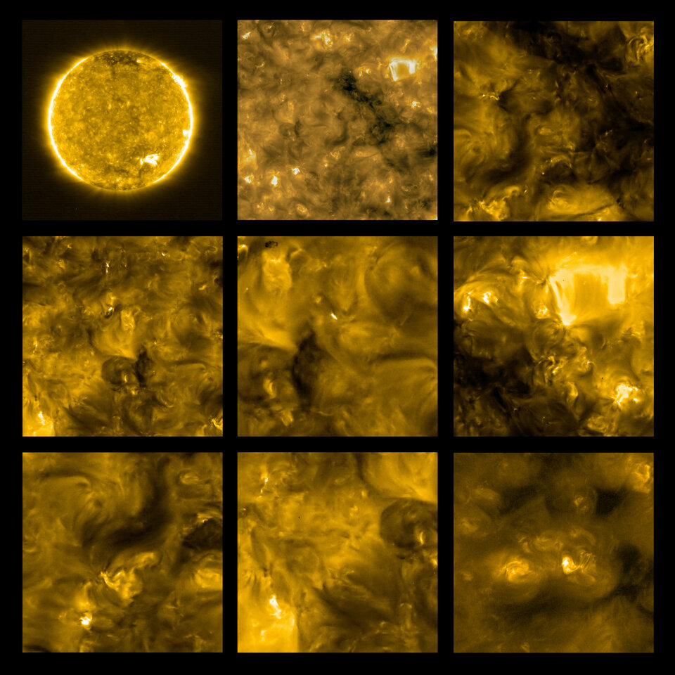 Solar Orbiter s first view of the Sun article