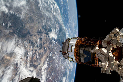 Departure of Japanese Cargo Ship from ISS after 11 years 1