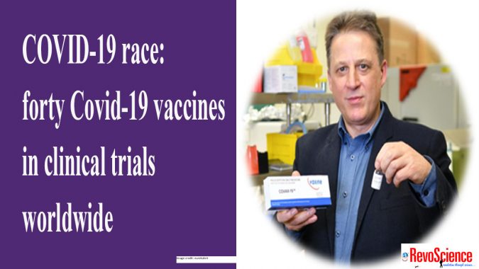COVID-19 race: forty Covid-19 vaccines in clinical trials worldwide 2 covid race