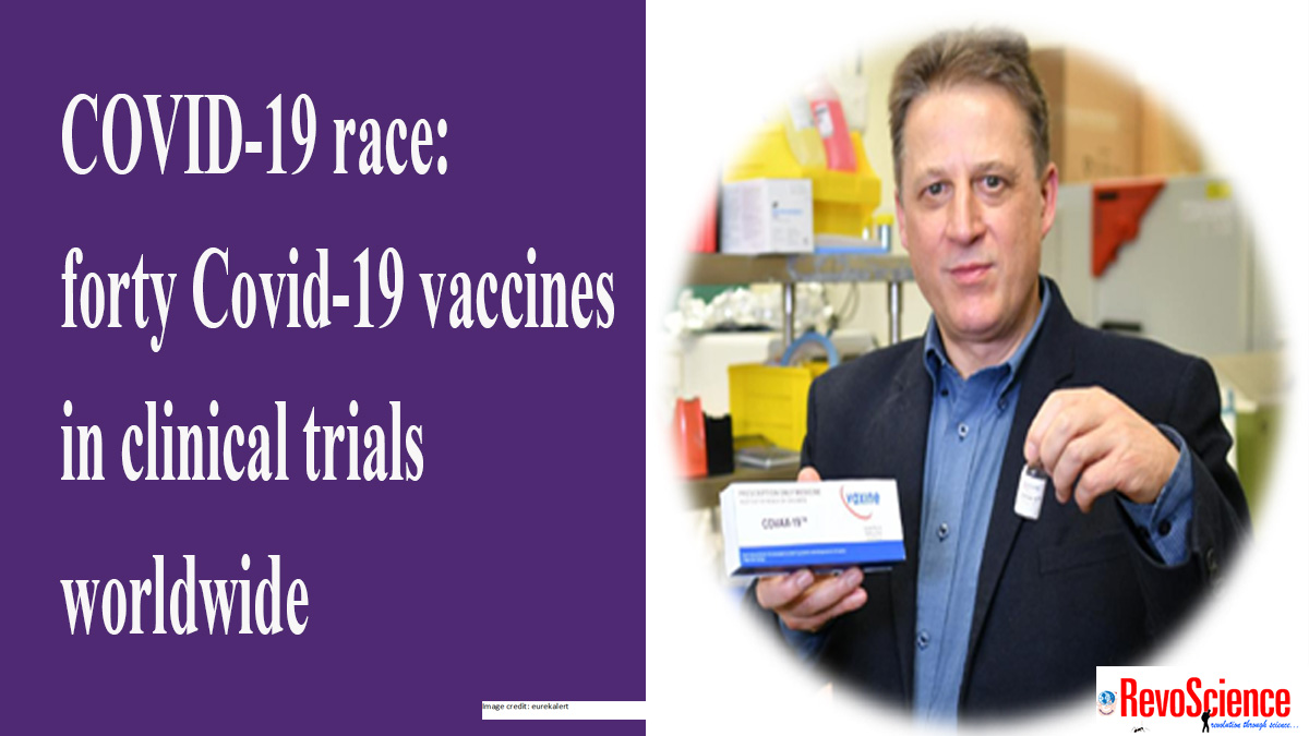 COVID-19 race: forty Covid-19 vaccines in clinical trials worldwide