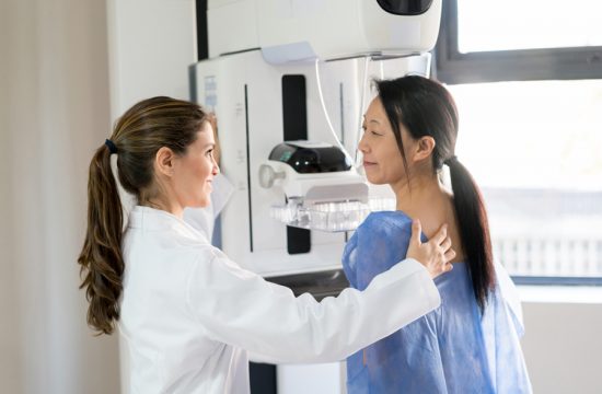 mammogram press
