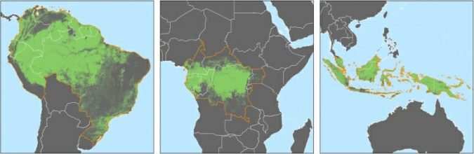 Subscriptions to satellite alerts linked to decreased deforestation in Africa 2 Map press