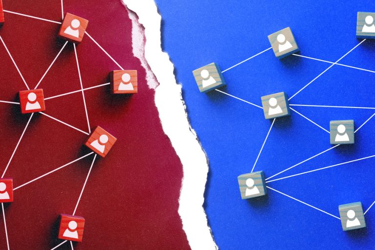 How shared partisanship leads to social media connections
