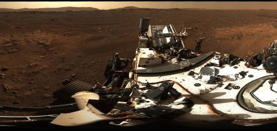 mars panaroma view