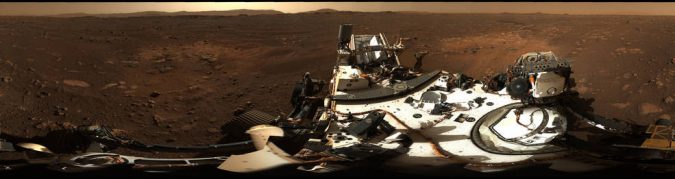 mars panaroma view