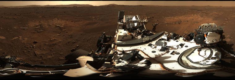 mars panaroma view