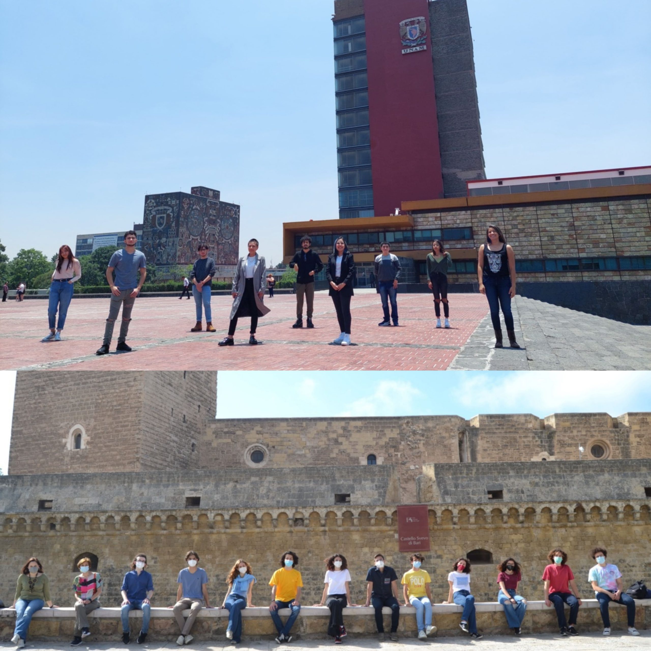 Two high-school teams from Italy…