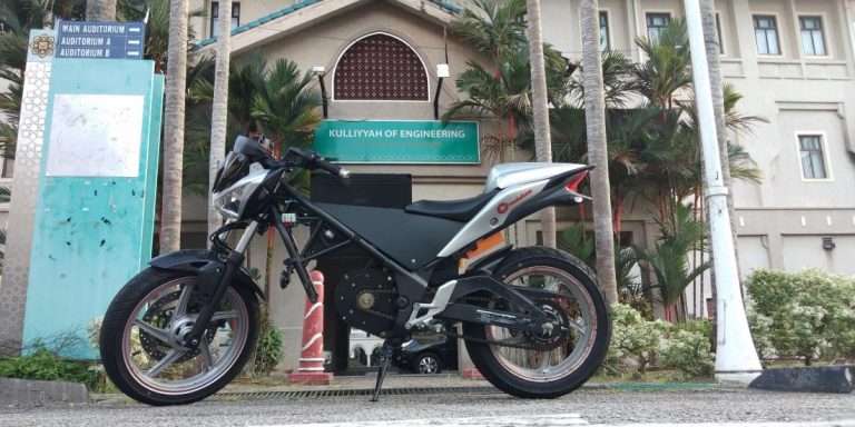 Islamic University Designs their first Electric Motorbike