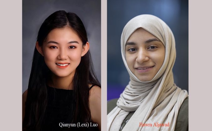 Two UW–Madison seniors were finalists this year for the Rhodes Scholarship 2 aianyun luo and hawra aljawad