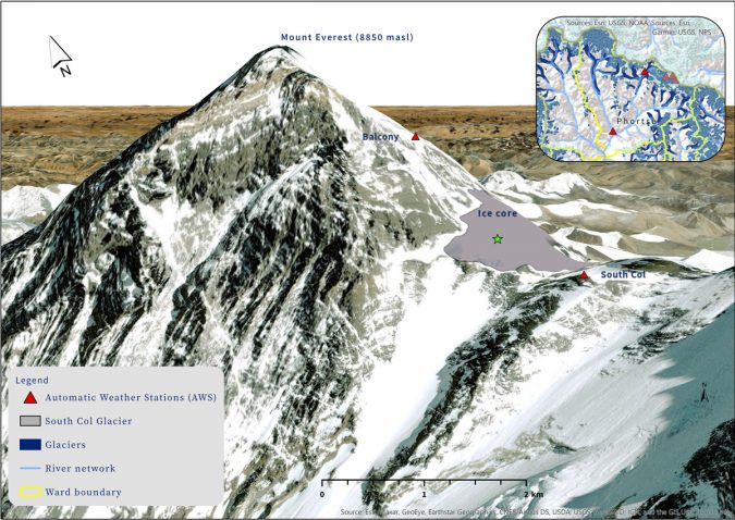 Research finds Everest’s highest glacier could disappear by mid-century 2 snow melt at everest