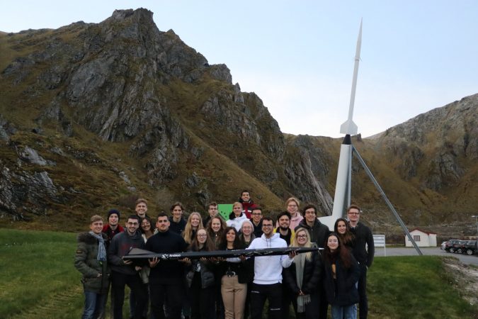 Participants of the 2021 Fly a Rocket Launch Campaign pillars