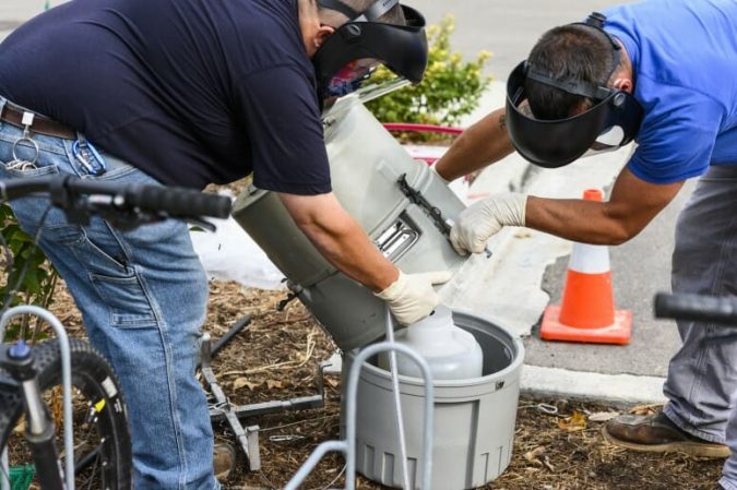 Sewer sleuthing, air vacuuming scientists keep tabs on COVID-19 2 wastewater test
