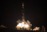 A SpaceX Falcon 9 rocket launches with the Surface Water and Ocean Topography SWOT spacecraft onboard