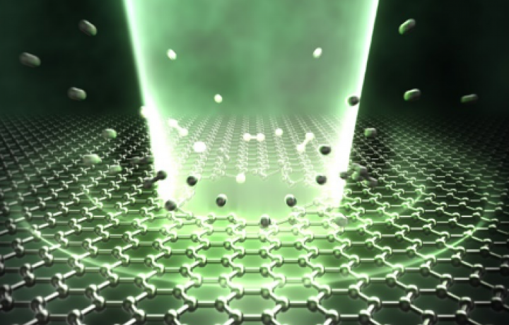 Laser-induced Monolayer Graphene Nanoprocessing