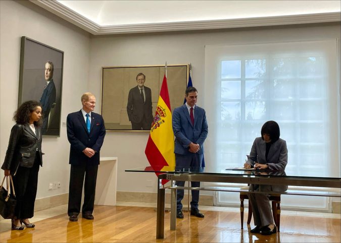 NASA Welcomes Spain as 25th Artemis Accords Signatory 2 signing ceremony at nasa