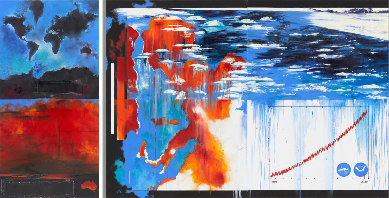 Art that integrates data visualizations can help bridge the US political divide over climate change
