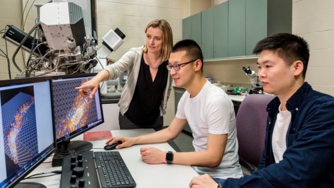 With sheer determination, researchers can make tough materials that bend without breaking 2 Szlufarska amorphous